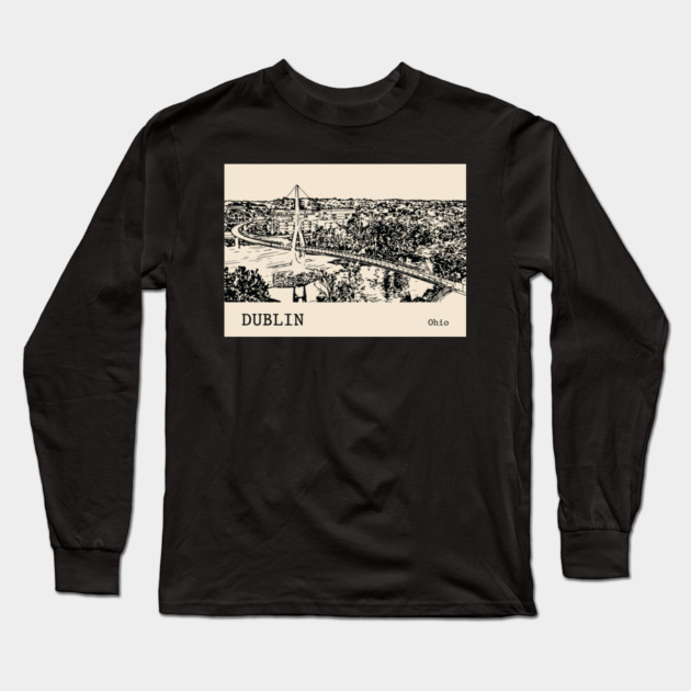 Dublin Ohio Long Sleeve T-Shirt by Lakeric