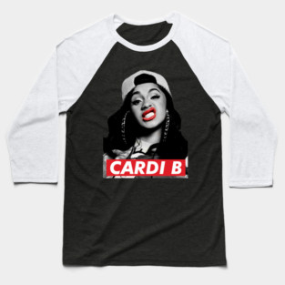 Cardi B Rapper Baseball T-Shirt