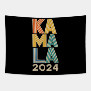 kamala 2024 retro Tapestry