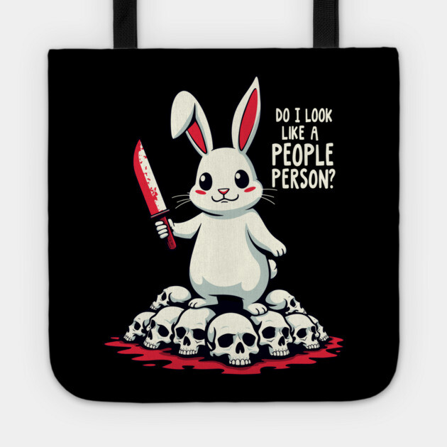 Do I Look Like a People Person Anti Social Anxiety Tote by Anticorporati