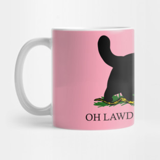 Oh Lawd She Treading Pink Version Mug