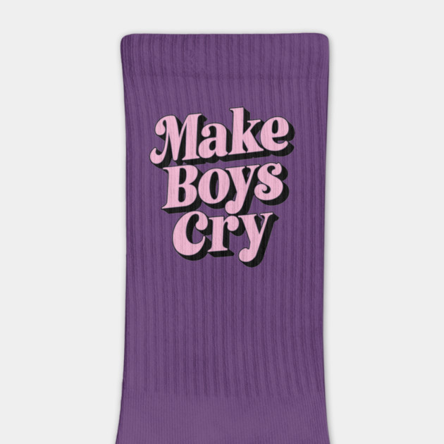 Make Boys Cry Feminist Quote Girl Power by Anticorporati