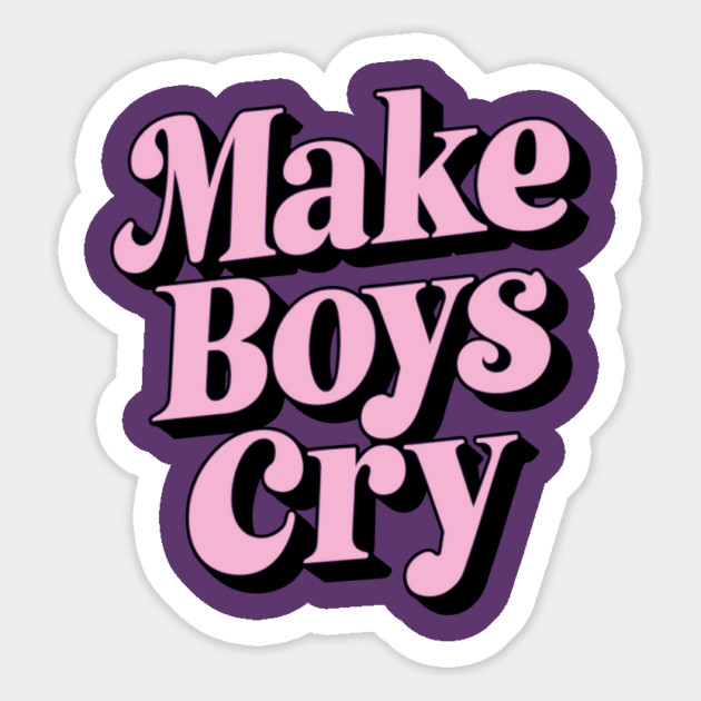Make Boys Cry Feminist Quote Girl Power Magnet by Anticorporati
