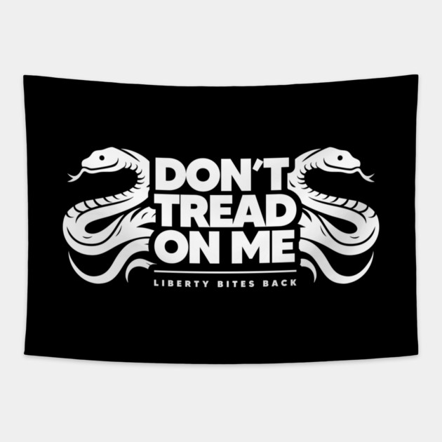 DON'T TREAD ON ME Tapestry by artslaves