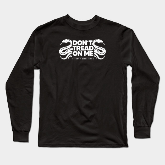 DON'T TREAD ON ME Long Sleeve T-Shirt by artslaves
