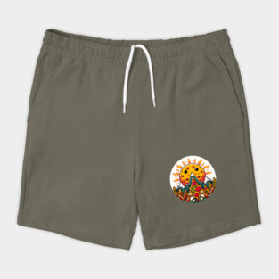 Funny Pizza Moutain for Pizza Lovers Shorts