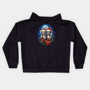 Koala Bear Christmas Kids Hoodie
