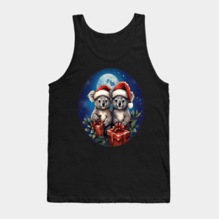 Koala Bear Christmas Tank Top