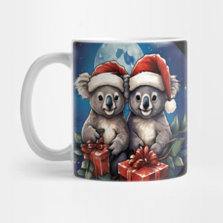Koala Bear Christmas Mug