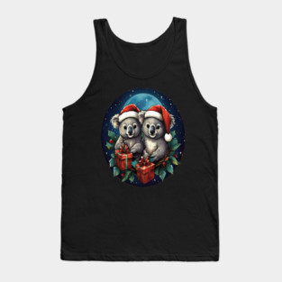 Koala Bear Christmas Tank Top