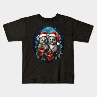 Koala Bear Christmas Kids T-Shirt