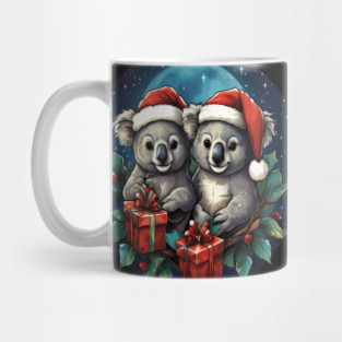 Koala Bear Christmas Mug