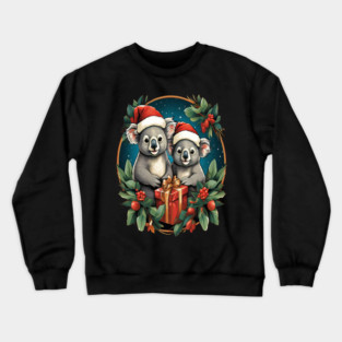 Koala Bear Christmas Crewneck Sweatshirt