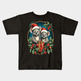 Koala Bear Christmas Kids T-Shirt