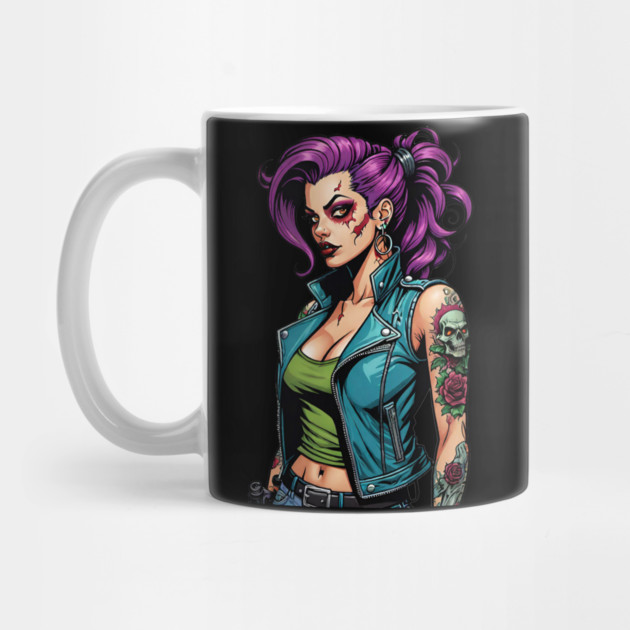 Zombie Pinup Girl by Grave Digs