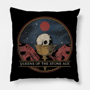 Queens Of The Stone Age Skull Kyus Perfect Gift Fan Rock Band Pillow