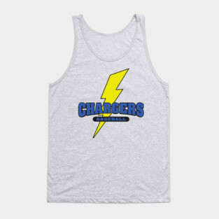 Chargers Baseball Tank Top