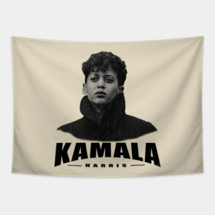 YOUNG KAMALA HARRIS - VINTAGE Tapestry