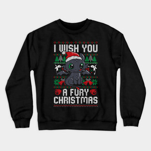 Fury Christmas Crewneck Sweatshirt