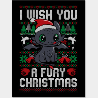 Fury Christmas Posters and Art