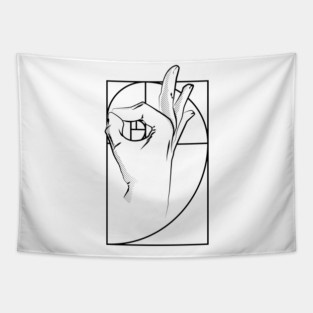 ARTISTIC FINGERS Tapestry