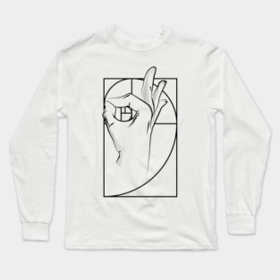 ARTISTIC FINGERS Long Sleeve T-Shirt