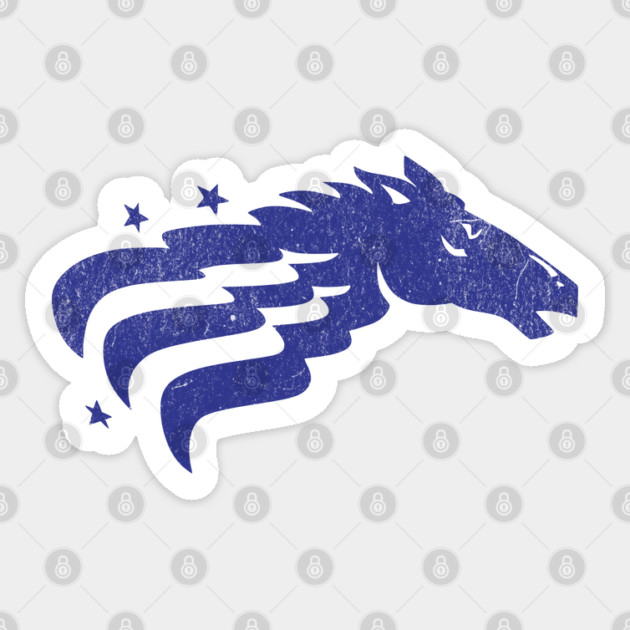 Retro Football Team Baltimore Stallions Defunct Football Sticker by Yesteeyear