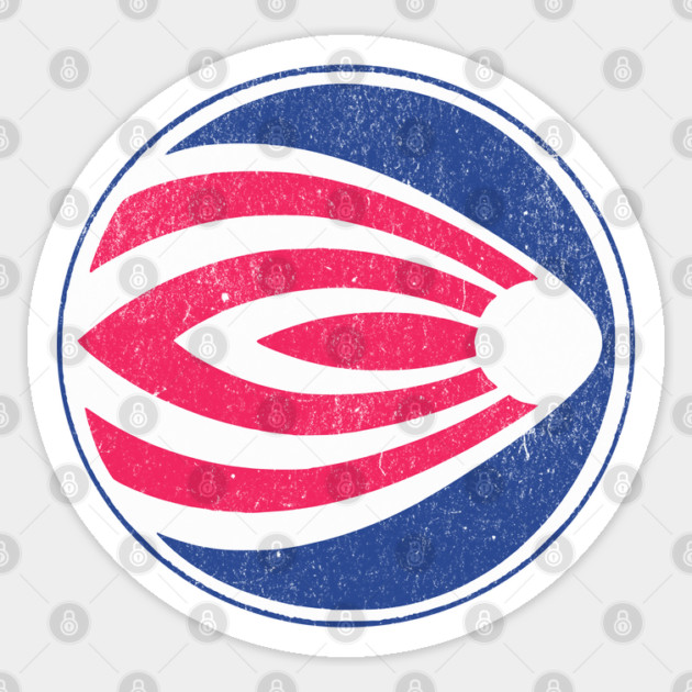 Retro Football Team Florida Blazers World Football League Sticker by Yesteeyear