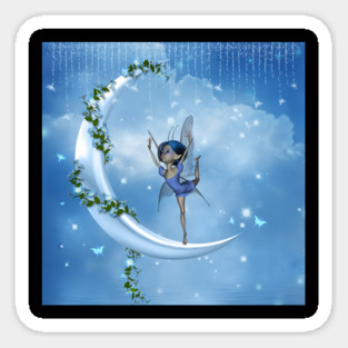 Dancing on the moon Sticker