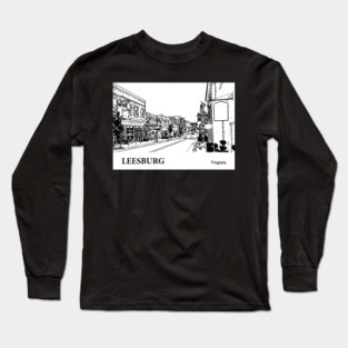 Leesburg Virginia Long Sleeve T-Shirt