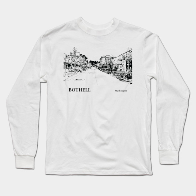Bothell Washington Long Sleeve T-Shirt by Lakeric
