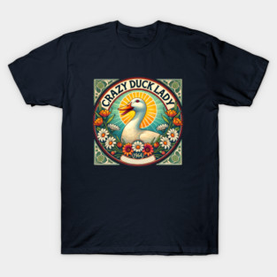 Crazy Duck Lady T-Shirt