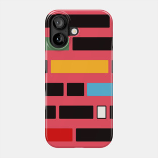 Bauhaus Style Geometric Design "Ordo" Phone Case