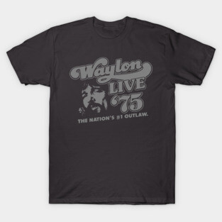Waylon Live 75 T-Shirt