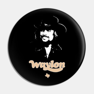 Waylon Face Pin