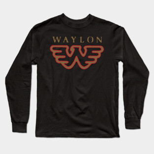 Waylon Jennings Long Sleeve T-Shirt