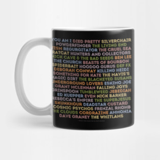 Aussie 90's Bands Mug