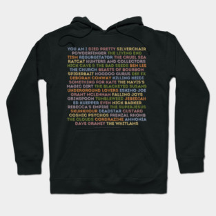 Aussie 90's Bands Hoodie