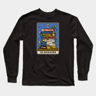 The Bookworm Tarot by Tobe Fonseca Long Sleeve T-Shirt