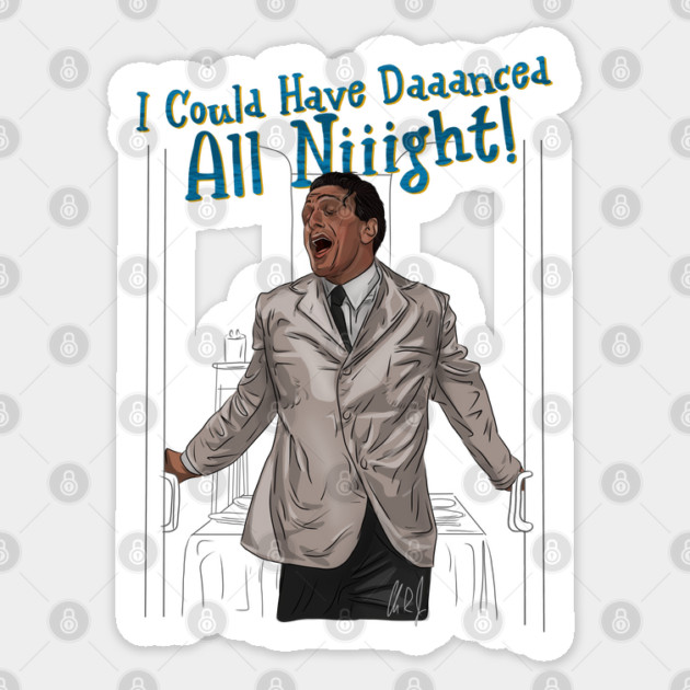 The Birdcage: Agador Sings Sticker by 51Deesigns