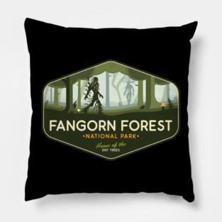 Fangorn Forest National Park - Home of the Ent Trees! Pillow
