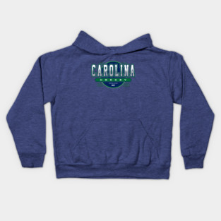 Hartford, Carolina Hockey Retro, Vintage Inspired Hurricanes, Whalers 90s Throwback Kids Hoodie
