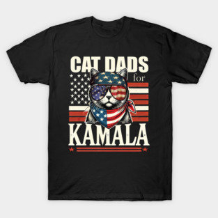 Cat Dads For Kamala T-Shirt