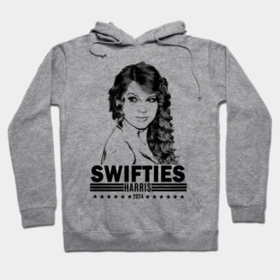 swifties for harris 2024 Hoodie