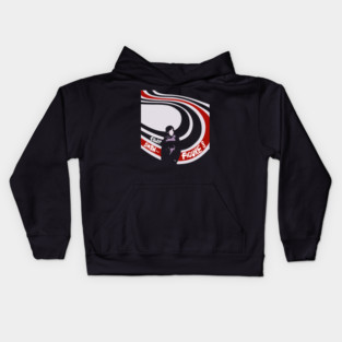 Elliott Smith Figure Kids Hoodie