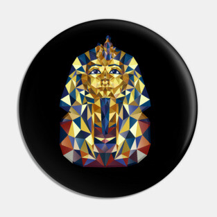 Pharaoh Tutankhamun Mask - Egypt Pin