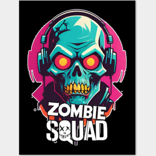 DJ Zombie #4 Posters and Art