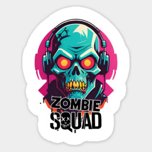 DJ Zombie #3 Sticker