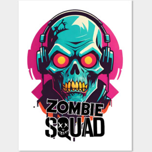 DJ Zombie #3 Posters and Art