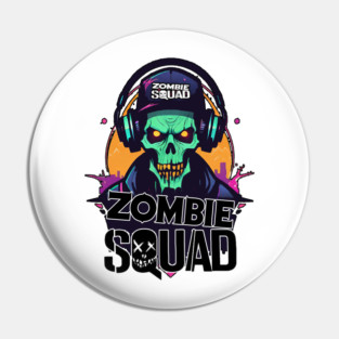 DJ Zombie #1 Pin